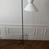 Floor lamp 1950-60 with review door and diabolo