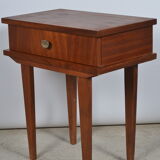Teak bedside table