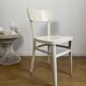 White vintage bistro chair