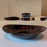 Earthenware ashtray from Salins-les-Bains