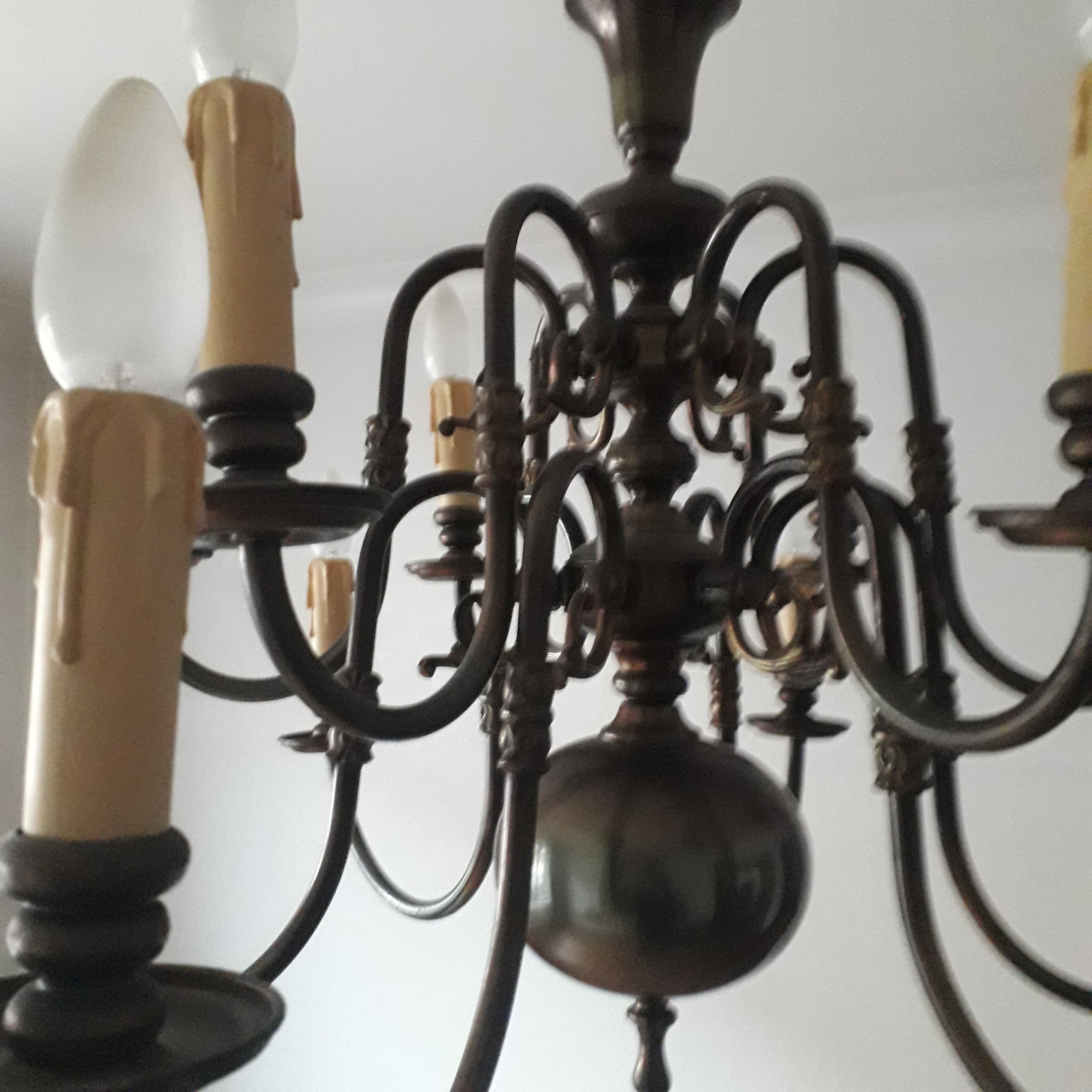Two-storey chandelier Dutch style