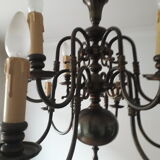 Lustre deux niveaux style hollandais