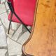 TABLE BUREAU Pieds Courbés