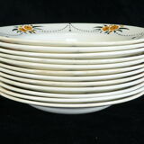 12 hollow plates badonviller model royal no digoin