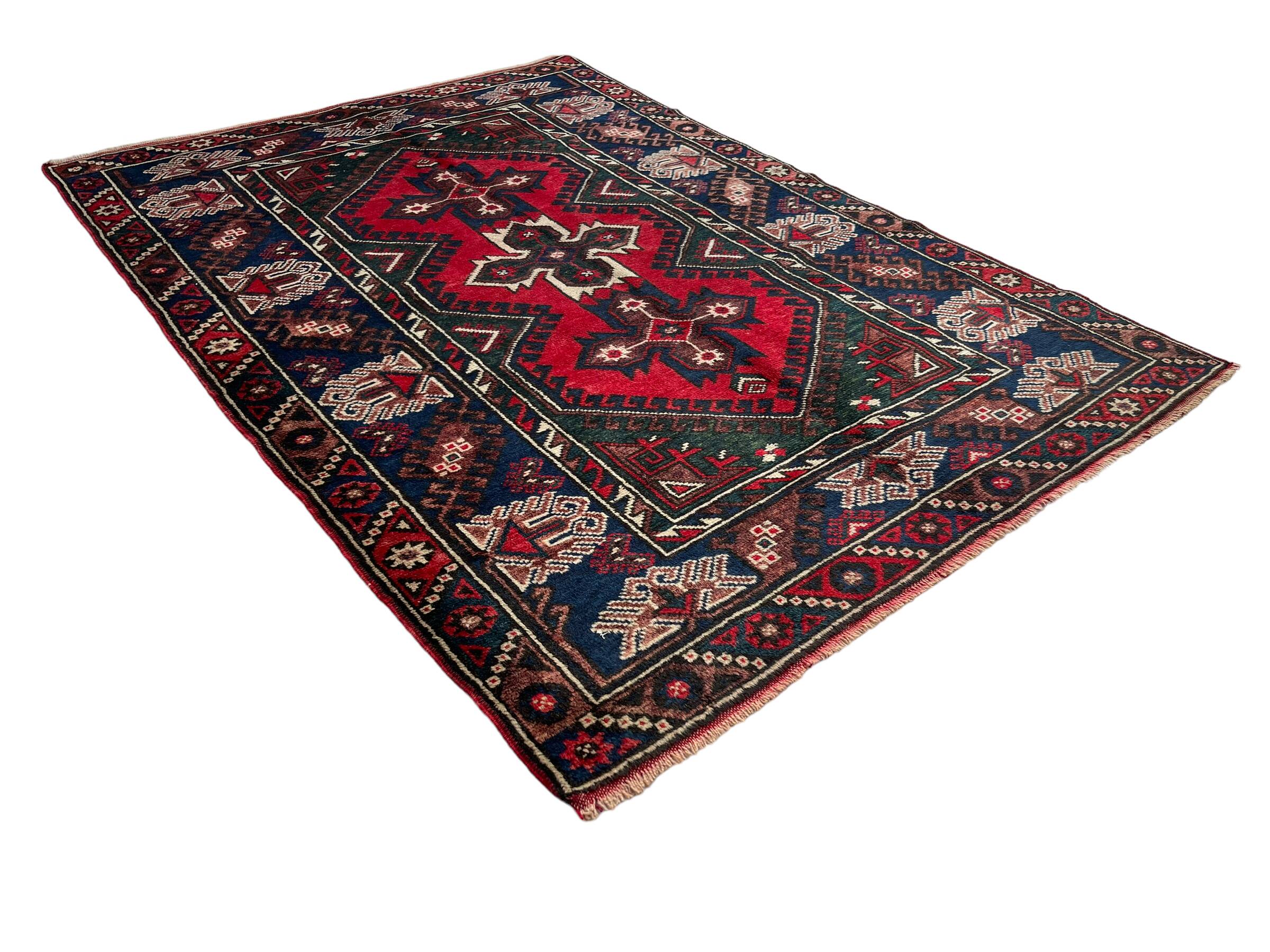 Vintage Turkish Dosemealti Rug ,191 x 131 cm