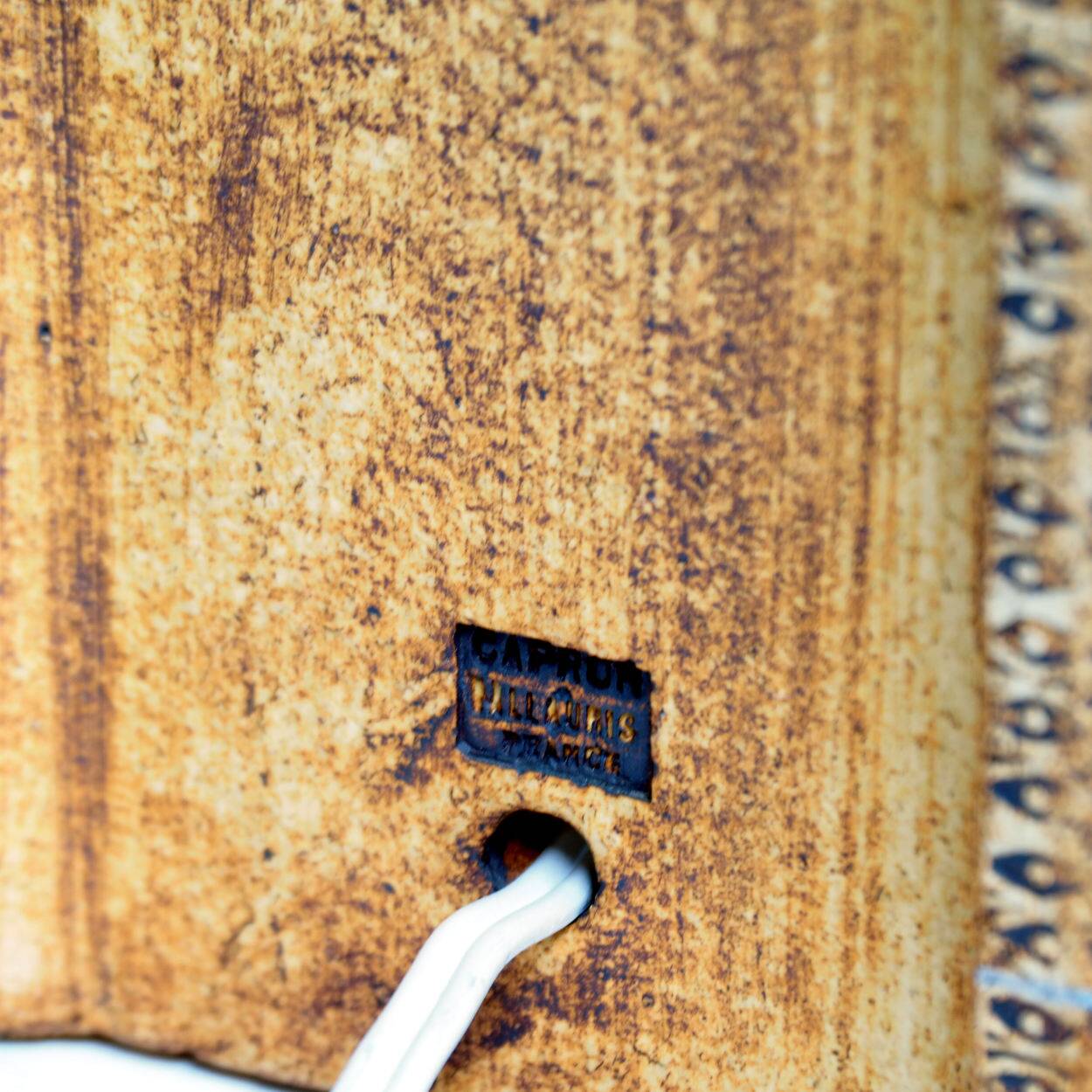 Rare Ceramic Lamp by Roger Capron and Jean Derval