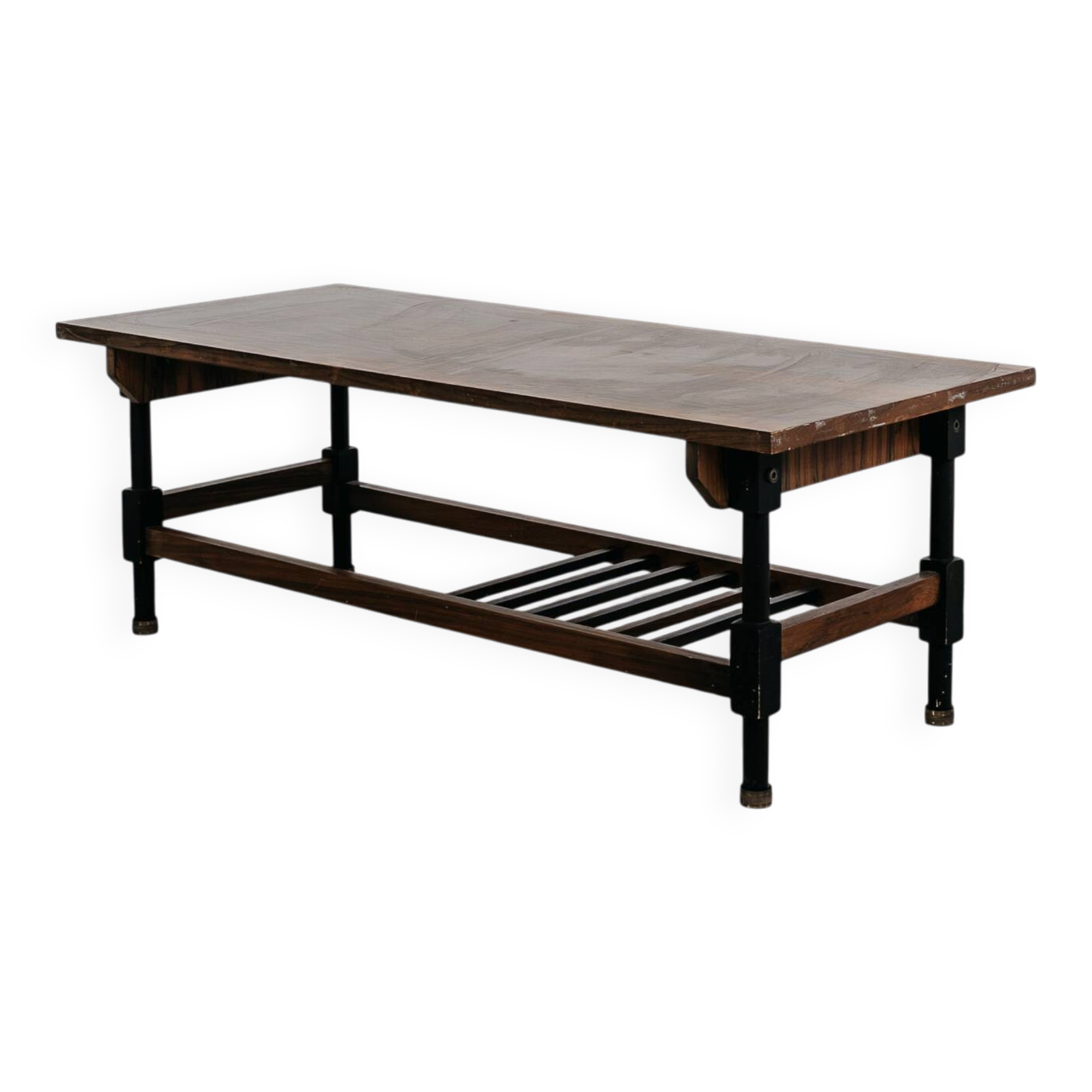 Tavolino da salotto legno anni 60 design Modernariato