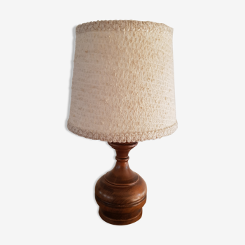 Cotton wood table lamp