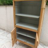 Beautifully crafted Louis XVI style bookcase in wood.