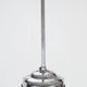 French Art Deco Pendant Lamp with Green Glass Shade, 1940