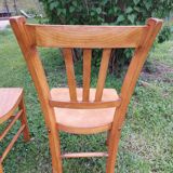6 sanded bistro chairs