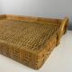 Bamboo wicker tray