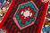 Handmade antique oriental red runner rug 80 cm x 402 cm