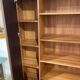 Wooden and Metal Bookcase