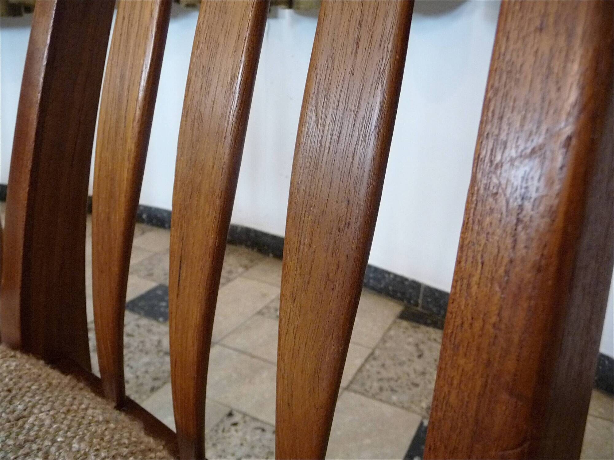 Set of 4 dining room chairs model "Eva" by Niels Koefoed for Koefod Møbelfabrik, Denmark 1960s