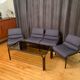 G30 set, sofa, 2 armchairs and coffee table designed by Martin Stoll, Germany, 1980s.