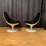 A pair of Moon armchairs by Pietro Arosio, Tacchini, Italy