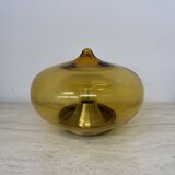 Mid-century Dijkstra  glass ceiling lamp space age, 1970’s