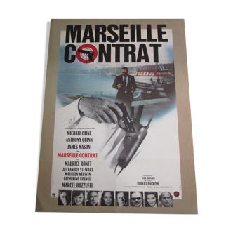 Affiche Marseille contrat