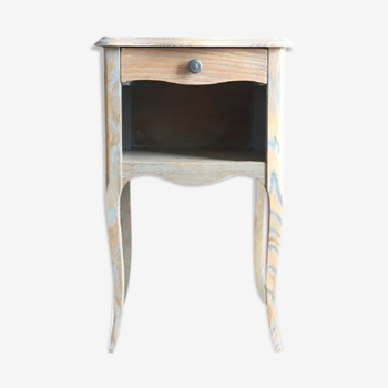 Bedside table in chene