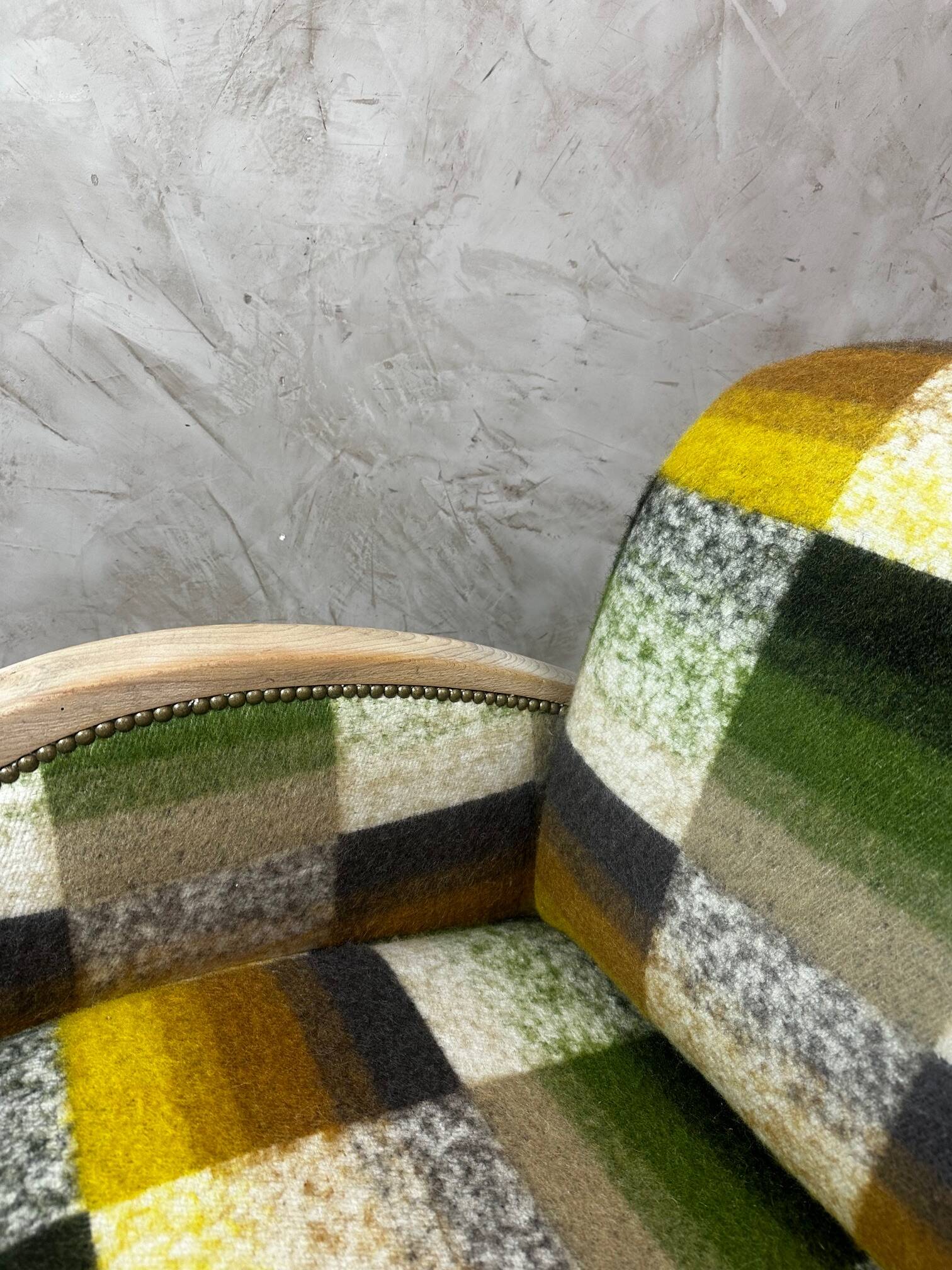 Fauteuil club refait