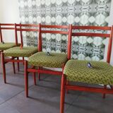 Set of 4 Czech Art Deco Chairs Ton, 1971, Up Zavody, Thonet