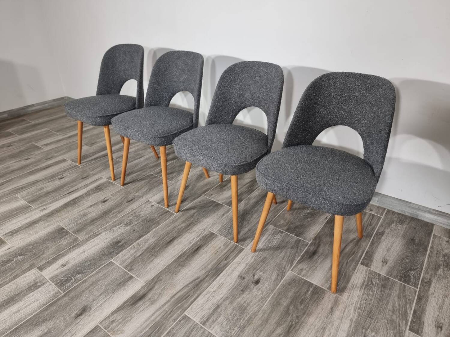 Dining Chairs by Oswald Haerdtl for Ton, 1950s, Set of 4