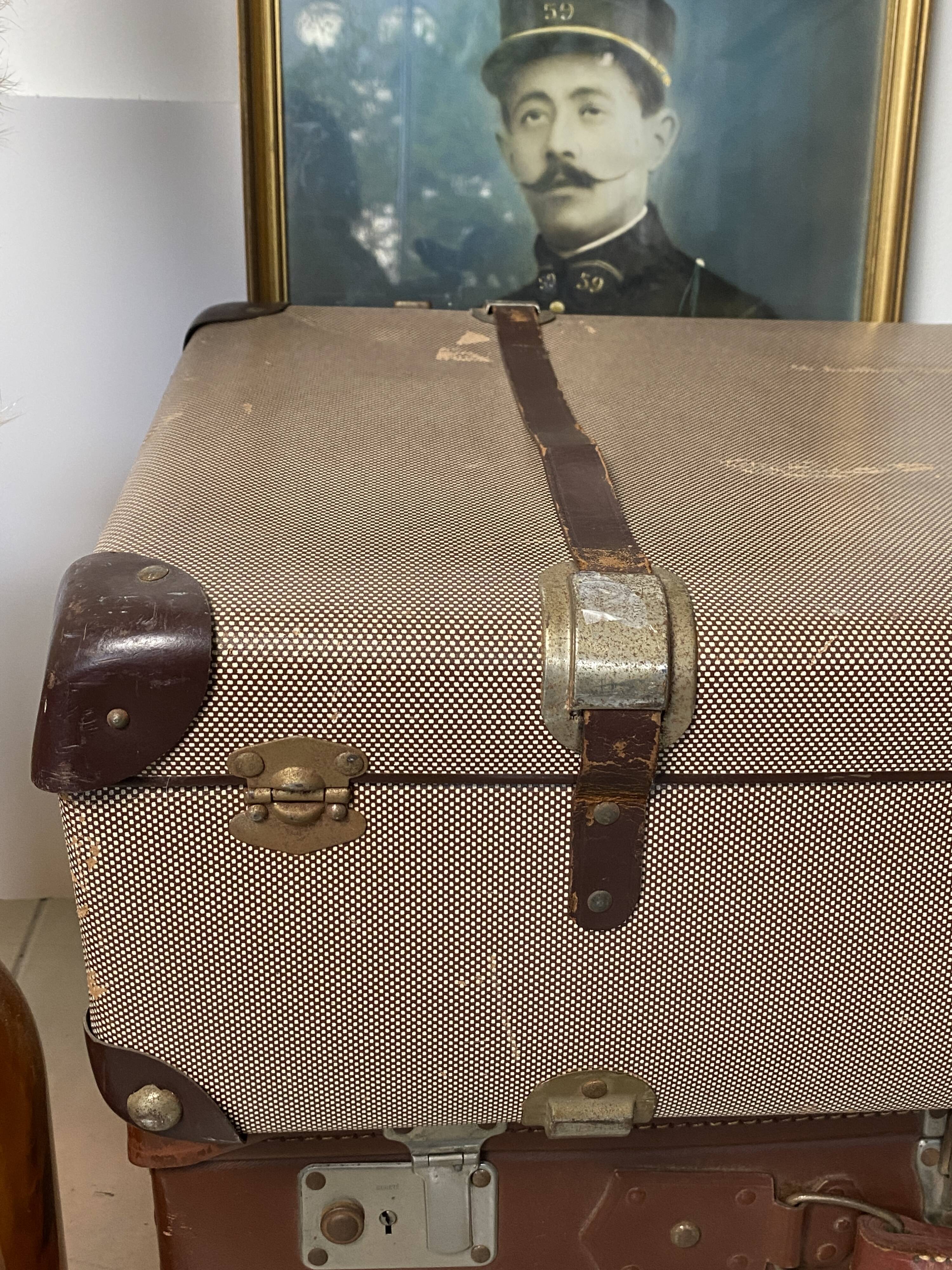 Old vintage suitcase