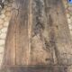 Old wooden kitchen table