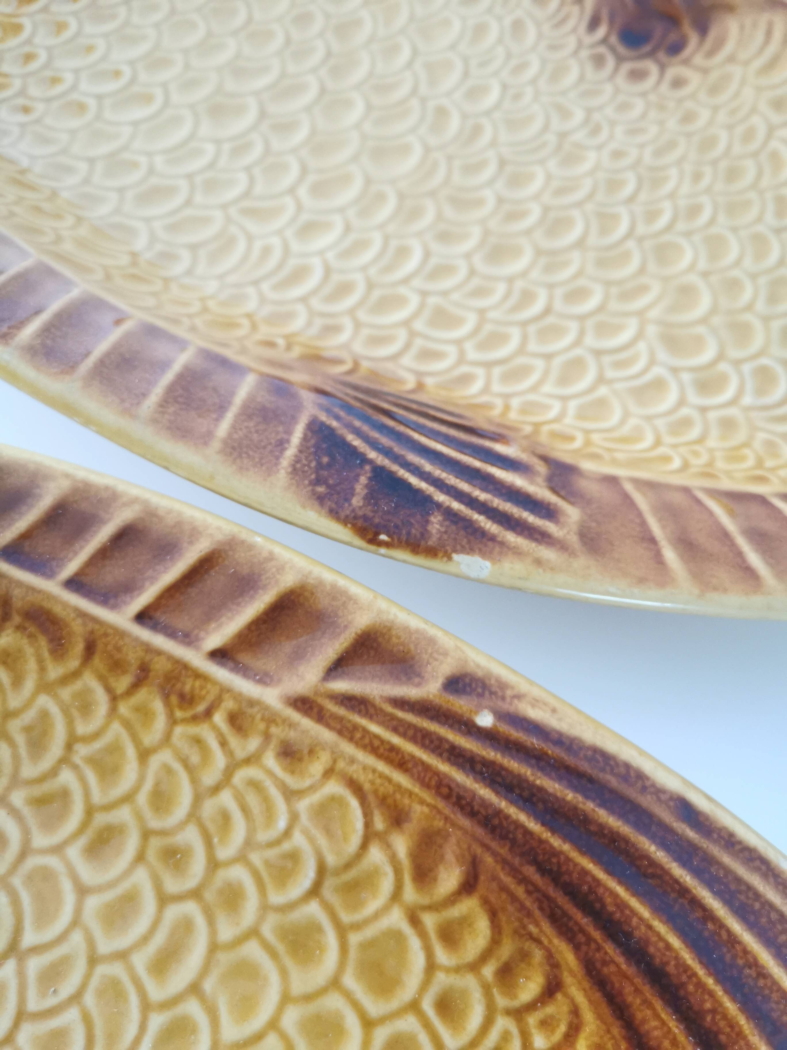 Vintage Fish Serving Plate: KIL Yugoslavia Mid-Century Tableware