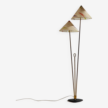 Lampadaire en laiton par rupert nikoll (mk9328)