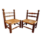 Paire de chaises