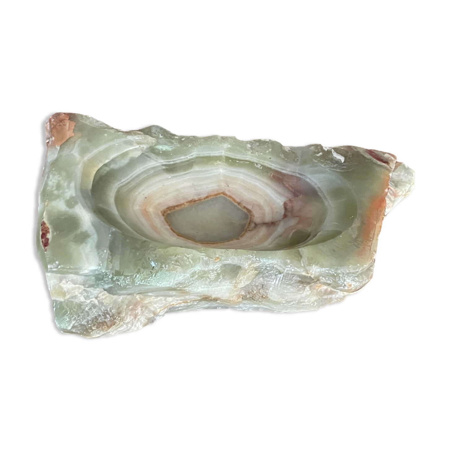 Vintage agate ashtray