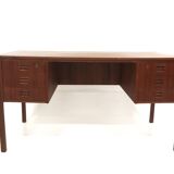 Scandinavian teak desk, Denmark, 1960