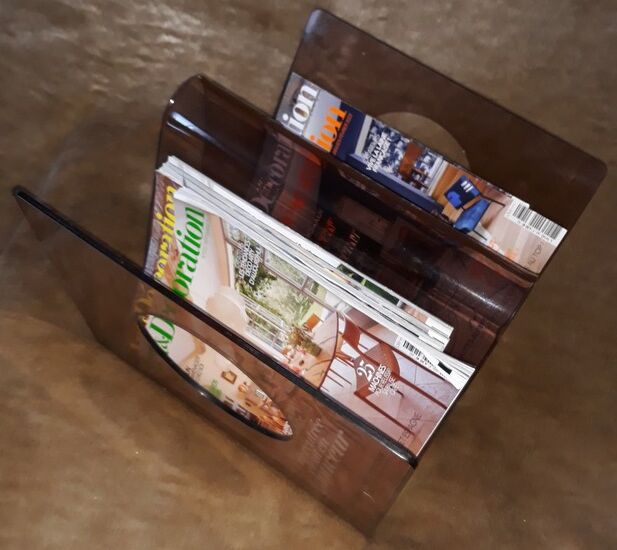 Magazine holders - Michel DUMAS - Roche-Bobois - 70s