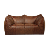 Leather sofa "Bambole" by Mario Bellini for B Italia 1970s