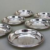 WMF silverplated coasters