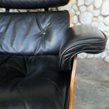 Lounge chair & ottoman rosewood from Rio by Charles & Ray Eames edition Herman Miller USA, 1970