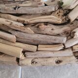 Très joli miroir en bois flotté.