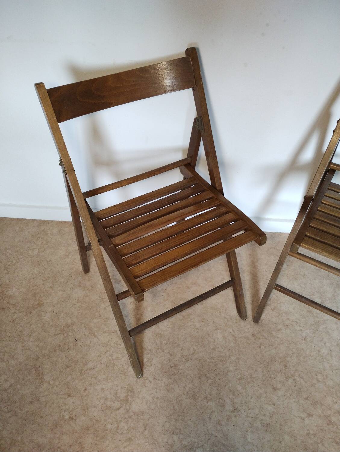 vintage folding chairs