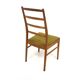 Set of 4 oak chairs, Nils Carlsson, Tibro, Sweden, 1960