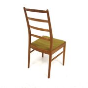 Set de 4 chaises en chêne, Nils Carlsson, Tibro, Suède, 1960
