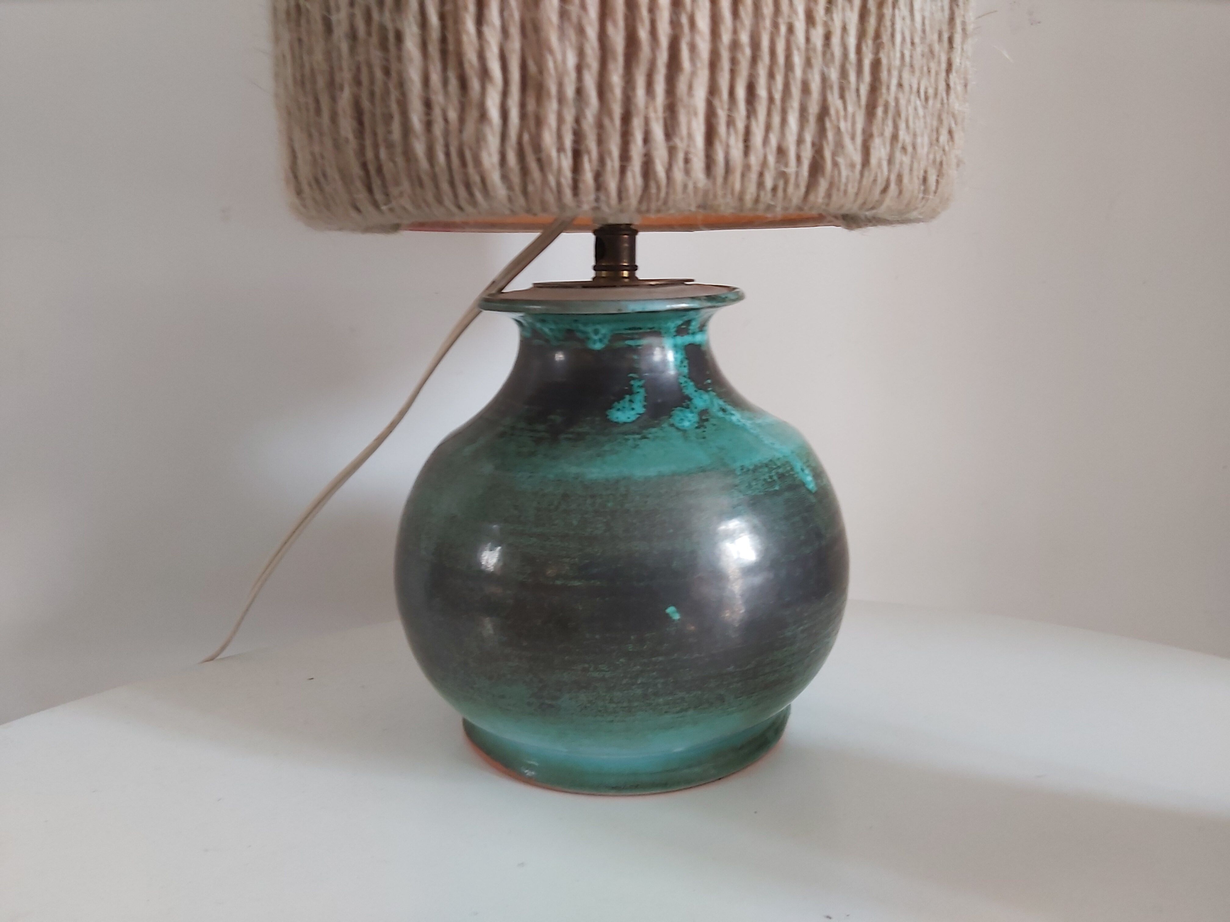 Vintage ceramic lamp