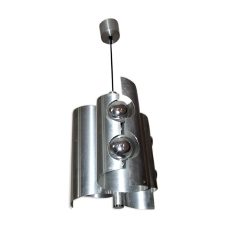 1970 vintage brushed aluminium suspension