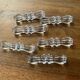 Set of 6 crystal knife rests