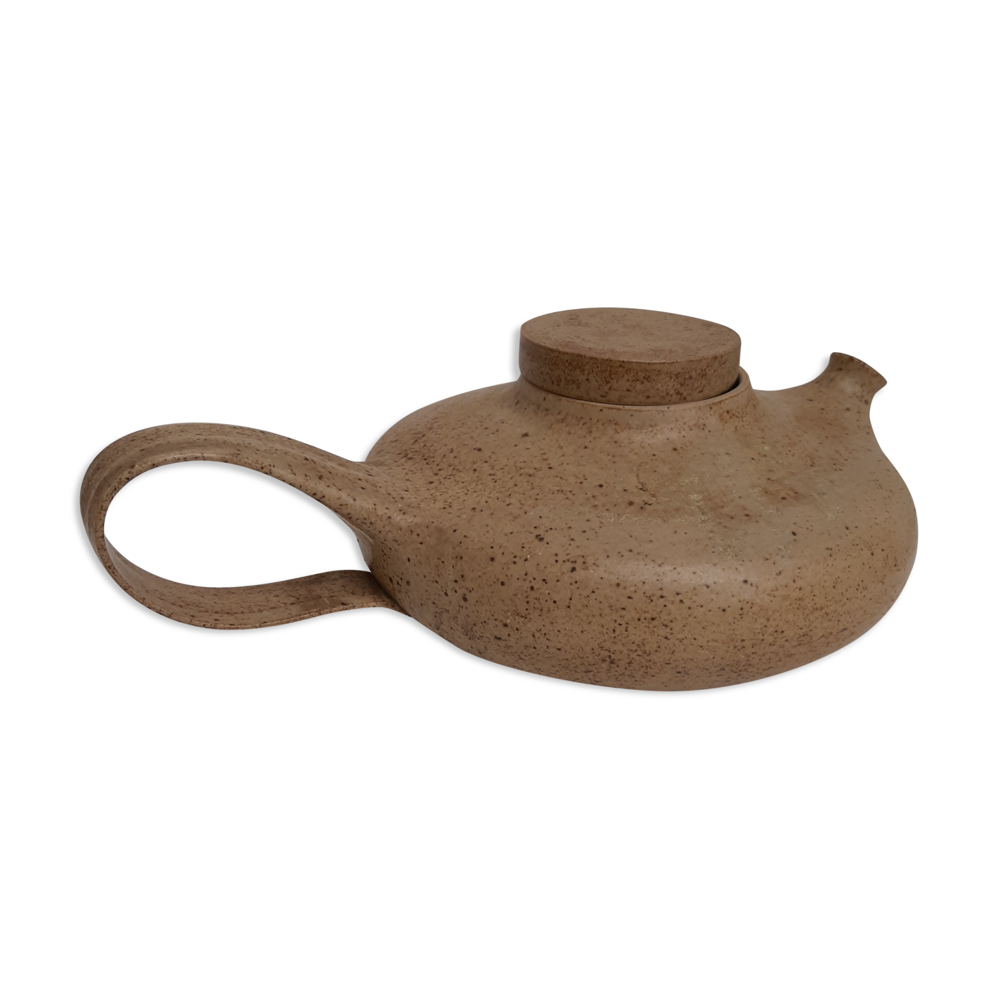 Signed pyrity sandstone teapot