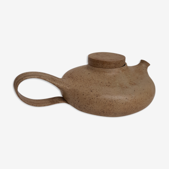 Signed pyrity sandstone teapot