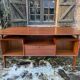 Danish teak desk Gunni Omann no. 75 from the 1960s.