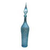 Large Empoli bottle, diamond point, Italy, 60s 70s