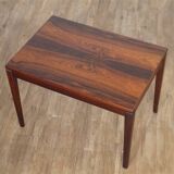 Scandinavian rosewood side table
